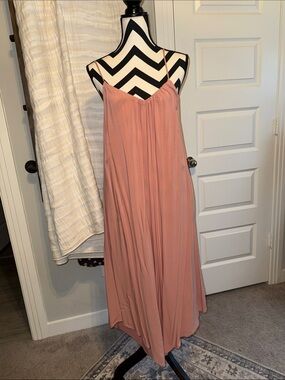 Tysa Dusty Rose wide leg romper - Women